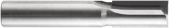 RobbJack - 1/8" Diam, 1/8" Shank Diam, 3/8" Length of Cut, 2 Flute Square End Straight Router Bit - 1-1/2" Overall Length, Right Hand Cut, Solid Carbide - Caliber Tooling