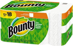 Bounty - Perforated Roll of 2 Ply White Paper Towels - 11" Wide - Caliber Tooling