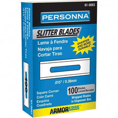 Slitter Knife Blade: 100 Pack