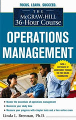 McGraw-Hill - MCGRAW-HILL 36-HOUR COURSE OPERATIONS MANAGEMENT Handbook, 1st Edition - by Linda Brennan, McGraw-Hill, 2010 - Caliber Tooling