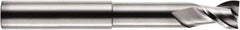 RobbJack - 1", 1" LOC, 1" Shank Diam, 6" OAL, 2 Flute, Solid Carbide Square End Mill - Single End, Diamond-Like Carbon (DLC) Finish, Spiral Flute, 40° Helix, Centercutting, Right Hand Cut, Right Hand Flute, Series FM-202 - Caliber Tooling