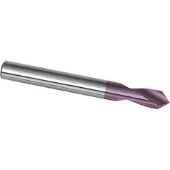 Magafor - 16mm Body Diam, 90°, 3-1/8" OAL, Solid Carbide Spotting Drill - Caliber Tooling