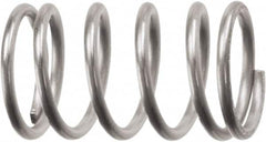 Associated Spring Raymond - 31.12mm OD, 4.5mm Wire, 4-1/2" Free Length, Compression Spring - 81.3 Lb Spring Rating, 438.42 N Max Work Load, Stainless Steel - Caliber Tooling