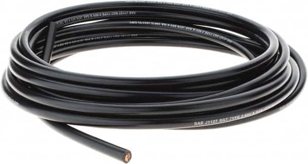 EastPenn - 4 Gauge Top Post Cable - Black, 25" Long - Caliber Tooling