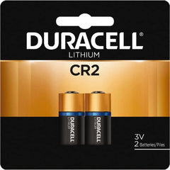 Duracell - Size CR2, Lithium, Button & Coin Cell Battery - 3 Volts - Caliber Tooling