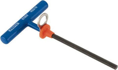 Proto - 6mm Hex, Tethered T-Handle Cushion Grip, Hex Key - 6" OAL, Alloy Steel, Metric System of Measurement - Caliber Tooling