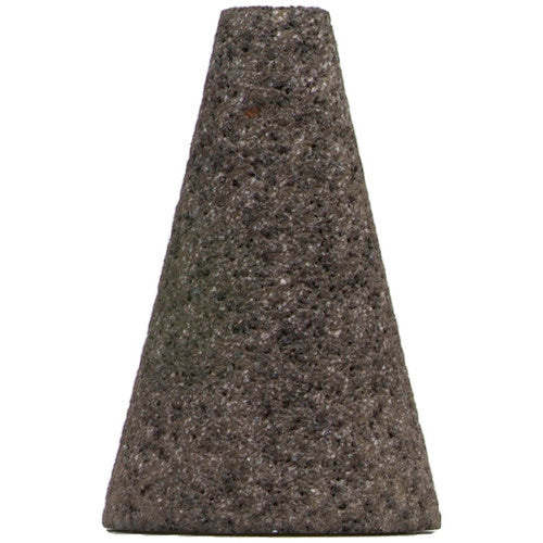 2″ × 1/2″ × 3″ × 5/8″–11 Gemini Snagging Wheel Type 17 Cones-Square Tip 24 Grit - Caliber Tooling