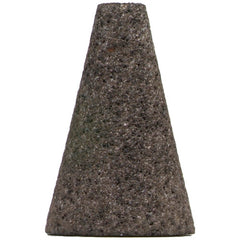 2″ × 1/2″ × 3″ × 5/8″–11 Gemini Snagging Wheel Type 17 Cones-Square Tip 24 Grit - Caliber Tooling