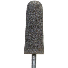 ‎1″ × 2-3/4″ 1/4″ Spindle NorZon Mounted Point A3 24 Grit Zirconia Alumina - Caliber Tooling