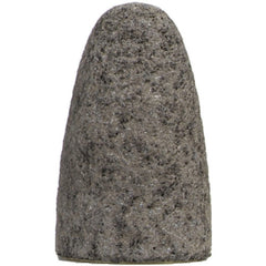 ‎1-1/2″ × 3″ × 5/8″-11-Gemini Snagging Wheel Type 16 Cone 24 Grit Aluminum Oxide - Caliber Tooling