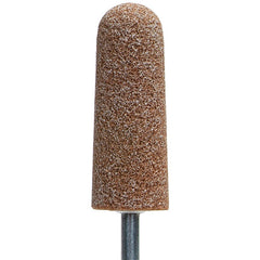 ‎1″ × 2-3/4″ 1/4″ Spindle Gemini Mounted Point A3 36 Grit Aluminum Oxide - Caliber Tooling