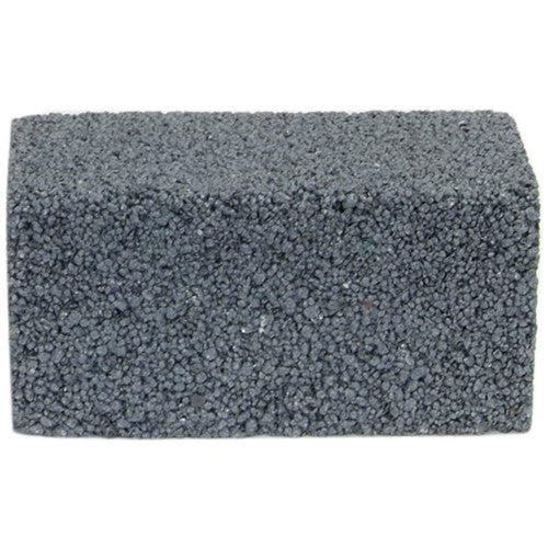 2″ × 2″ × 4″ Rubbing Brick Plain Floor Square 24 Grit Silicon Carbide - Caliber Tooling