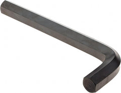 Value Collection - 5/8" Hex, Short Arm, Hex Key - 6-5/32" OAL, Alloy Steel, Inch System of Measurement - Caliber Tooling