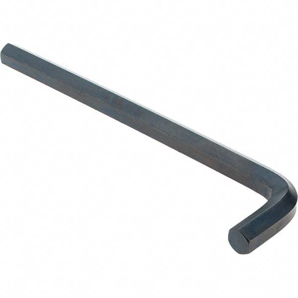 Value Collection - 1/2" Hex, Long Arm, Hex Key - 8-5/32" OAL, Alloy Steel, Inch System of Measurement - Caliber Tooling