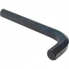 Value Collection - 1" Hex, Short Arm, Hex Key - 9-5/32" OAL, Alloy Steel, Inch System of Measurement - Caliber Tooling