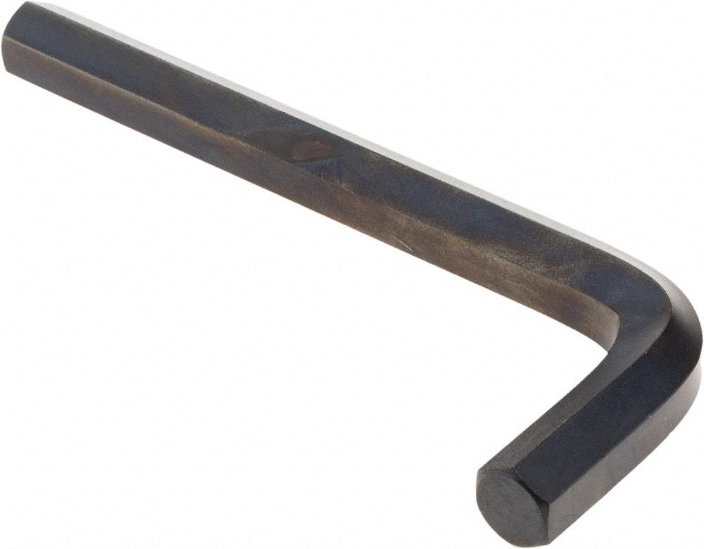 Value Collection - Short Arm, Hex Key - 5-5/32" OAL, Alloy Steel, Inch System of Measurement - Caliber Tooling