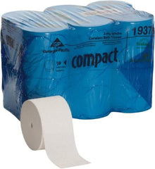 Georgia Pacific - Coreless Roll Toilet Tissue - 1,500 Sheets per Roll, 2 Ply, White, Recycled Fiber - Caliber Tooling