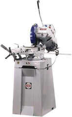 Dake - 2 Cutting Speeds, 14" Blade Diam, Cold Saw - 22 & 88 RPM Blade Speed, Floor Machine, 3 Phase, Compatible with Ferrous/Non-Ferrous Material - Caliber Tooling