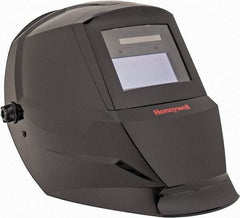 Honeywell - 110mm Window Width x 90mm Window Height, 10 Shade Auto-Darkening Lens, Fixed Front Welding Helmet - Black Nylon Clear/Green Lens - Caliber Tooling