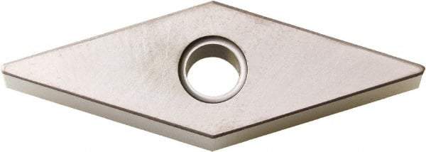 Kyocera - VNGA333 Grade A65 Ceramic Turning Insert - Uncoated, 35° Diamond, 3/8" Inscr Circle, 3/16" Thick, 3/64" Corner Radius - Caliber Tooling