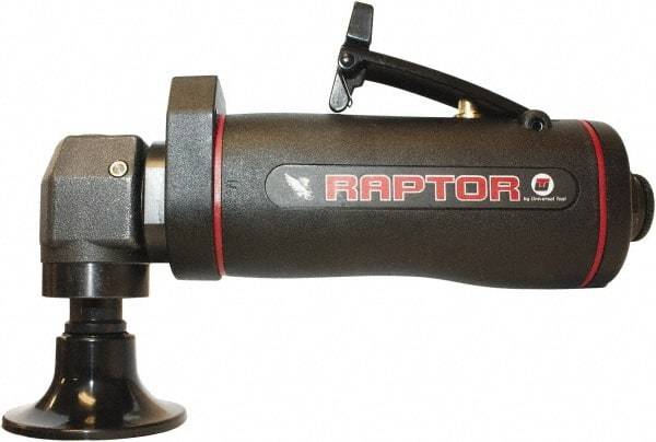 Universal Tool - Angle Handle, Angle Air Die Grinder - 20,000 RPM, Rear Exhaust, 3.5 CFM, 0.4 hp, 90 psi - Caliber Tooling