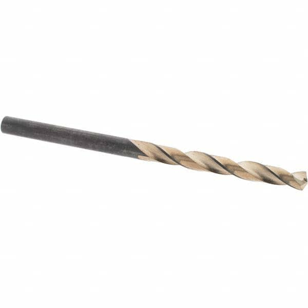 Made in USA - 5/32" High Speed Steel, 135° Point, Straight Shank Maintenance Drill Bit - Caliber Tooling