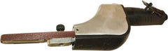 Universal Tool - 1/4 X 24 and 1/2 X 24 Inch, 20,000 RPM Air Belt Sander - 0.5 Hp, 5 CFM, Rear Exhaust - Caliber Tooling