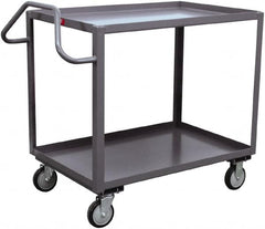 Jamco - 1,200 Lb Capacity, 36" Wide x 48" Long x 35" High Heavy Duty Service Cart - 2 Shelf, Steel - Caliber Tooling