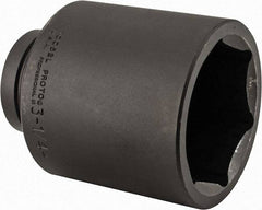 Proto - 1" Drive 3-1/4" Deep Impact Socket - 6 Points, 5-5/8" OAL - Caliber Tooling