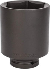 Proto - 1" Drive 4" Deep Impact Socket - 6 Points, 6-1/2" OAL - Caliber Tooling