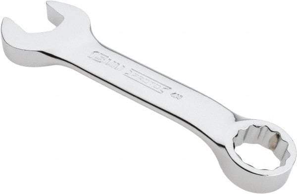 Proto - 15mm 12 Point Offset Combination Wrench - 15° Offset Angle, 4-11/16" OAL, Steel, Chrome Finish - Caliber Tooling