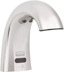 Rubbermaid - 800 to 1600 mL Foam Soap Dispenser Hardware - Plastic, Counter Mounted, Chrome - Caliber Tooling