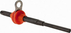 Proto - 1/4" Tethered Pin Punch - 6-3/4" OAL, Steel - Caliber Tooling