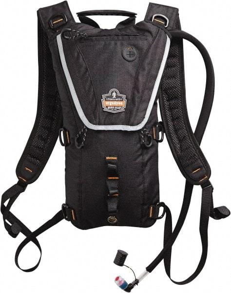 Ergodyne - Premium Low Profile Black Hydration Backpack - 17 Inch Long x 10-1/2 Inch Wide x 2-1/2 Inch Deep, 70 Ounce Reservoir Capacity - Caliber Tooling