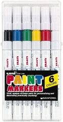 Sharpie - Black, Blue, Green, Red, White, Yellow Paint Marker - Line Tip, Oil Based - Caliber Tooling