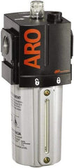 ARO/Ingersoll-Rand - 3/4" NPT, 250 Max psi Standard Modular Lubricator - Metal Bowl with Sight Glass, Aluminum Body, 222 CFM, 175°F Max Temp, 2.76" Long x 2.87" Wide x 7.165" High - Caliber Tooling