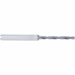 Accupro - 6.5mm 140° Spiral Flute Solid Carbide Taper Length Drill Bit - Caliber Tooling