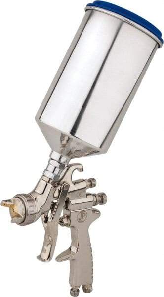 Value Collection - Gravity Feed Conventional Paint Spray Gun - 32 oz Capacity, 15 to 43 psi, 6.4 to 13.1 CFM - Caliber Tooling