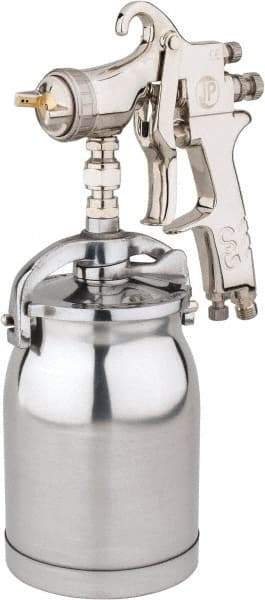 Value Collection - Pressure Feed Conventional Paint Spray Gun - 32 oz Capacity, 15 to 43 psi, 6.7 to 13.2 CFM - Caliber Tooling