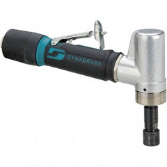 Dynabrade - 1/4" Collet, Angle Handle, Air Angle Die Grinder - 5,000 RPM, Rear Exhaust, 26 CFM, 0.4 hp, 90 psi, 1/4 NPT Inlet - Caliber Tooling