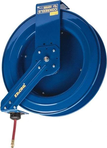 CoxReels - 75' Spring Retractable Hose Reel - 300 psi, Hose Included - Caliber Tooling