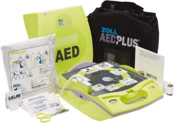 Zoll - AED Program Management Adult Pad Defibrillator - Duracell 123A Battery Included, Includes Nylon Carrying Case - Caliber Tooling