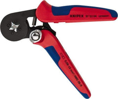 Knipex - 7-1/8" OAL Crimping Pliers - Plastic PVC Handle - Caliber Tooling