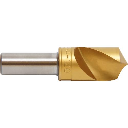 3/16 HSS Uniflute Csink,120 Deg,TiN Coated Alternate Manufacture # 61047 - Caliber Tooling