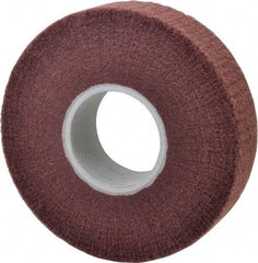 3M - 8" Diam Aluminum Oxide Finishing Flap Wheel - 3" Hole, 2" Wide, Density 5, Nonwoven, Very Fine Grade, 3,200 Max RPM - Caliber Tooling