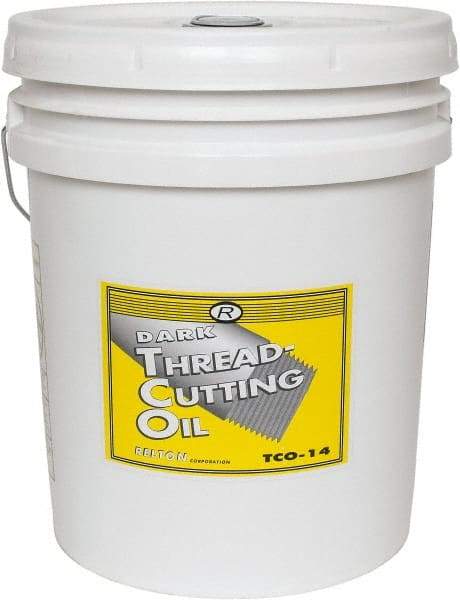 Relton - TCO-14, 5 Gal Pail Tapping Fluid - Straight Oil, For Thread Smoothing - Caliber Tooling