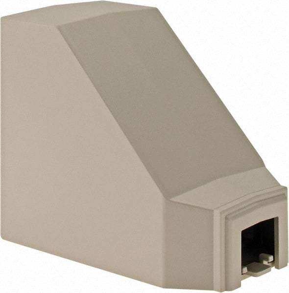 Hubbell Wiring Device-Kellems - 3.9 Inch Long x 2.29 Inch Wide x 3.31 Inch High, Raceway Fitting - White, For Use with Nonmetallic PlugTrak Raceways, PL1 LANTrak and PP1 PremiseTrak Latching Raceways - Caliber Tooling