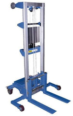 Vestil - 400 Lb Capacity, 97" Lift Height, Counter Weight Base Manually Operated Lift - Caliber Tooling