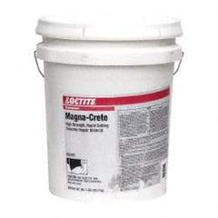 Loctite - 5 Gal Pail Gray Magnesium Phosphate Filler/Repair Caulk - 2000°F Max Operating Temp, 10 min Tack Free Dry Time, 1 to 2 hr Full Cure Time, Series 135 - Caliber Tooling