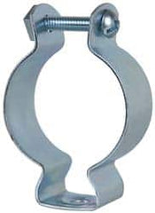 Cooper B-Line - Steel Rigid/EMT Conduit Hanger with Bolt - 4" EMT, 4" Rigid, 5/16" Rod, Zinc Plated Finish - Caliber Tooling